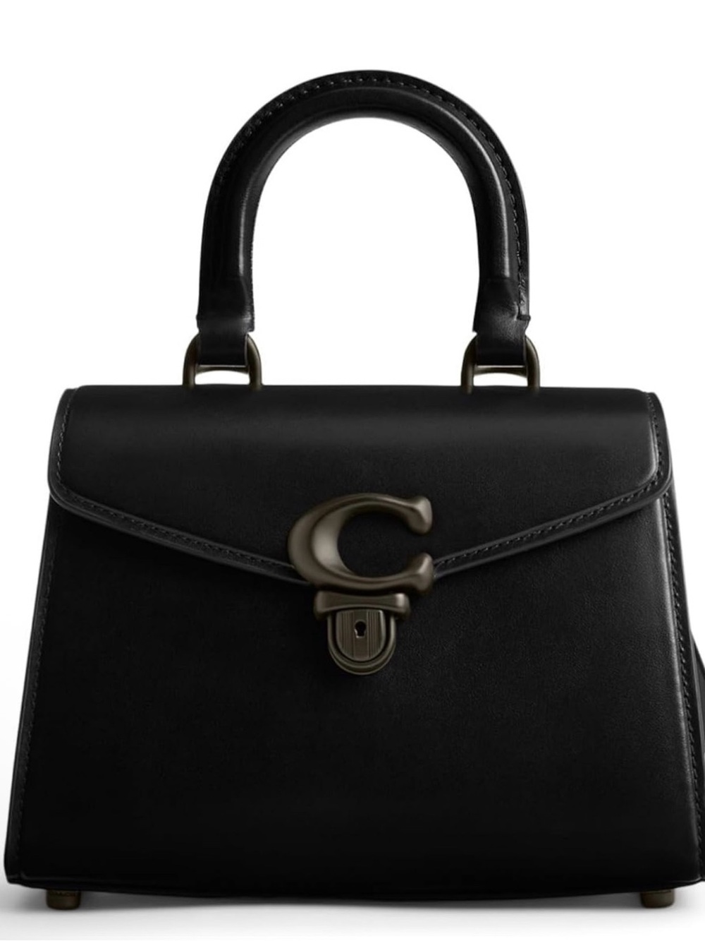Black SAMMY  Top-Handle 21 with Signature 'C' Closure